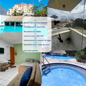Acqua Ville Flat's I Apto 202 - Com sacada